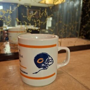 Chicago Bears White Ceramic Mug